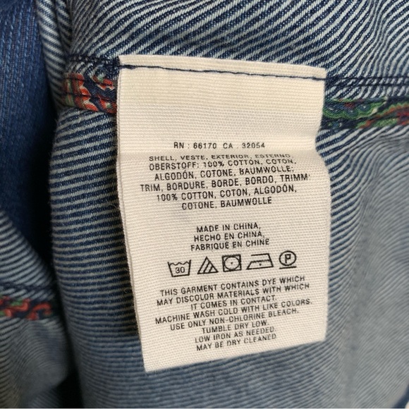 Pilgro and the Letterpress Mini Denim Skirt Size 2P - Picture 13 of 14